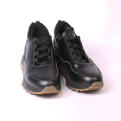 Кросівки - черевики жіночі Elizabeth шкіра 222 чорні фото